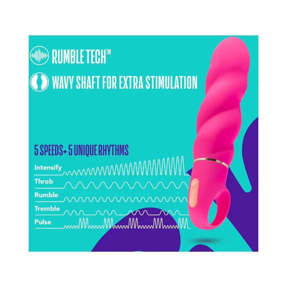 Aria Amazing AF Silicone Vibrator - Buy At Luxury Toy X - Free 3-Day Shipping