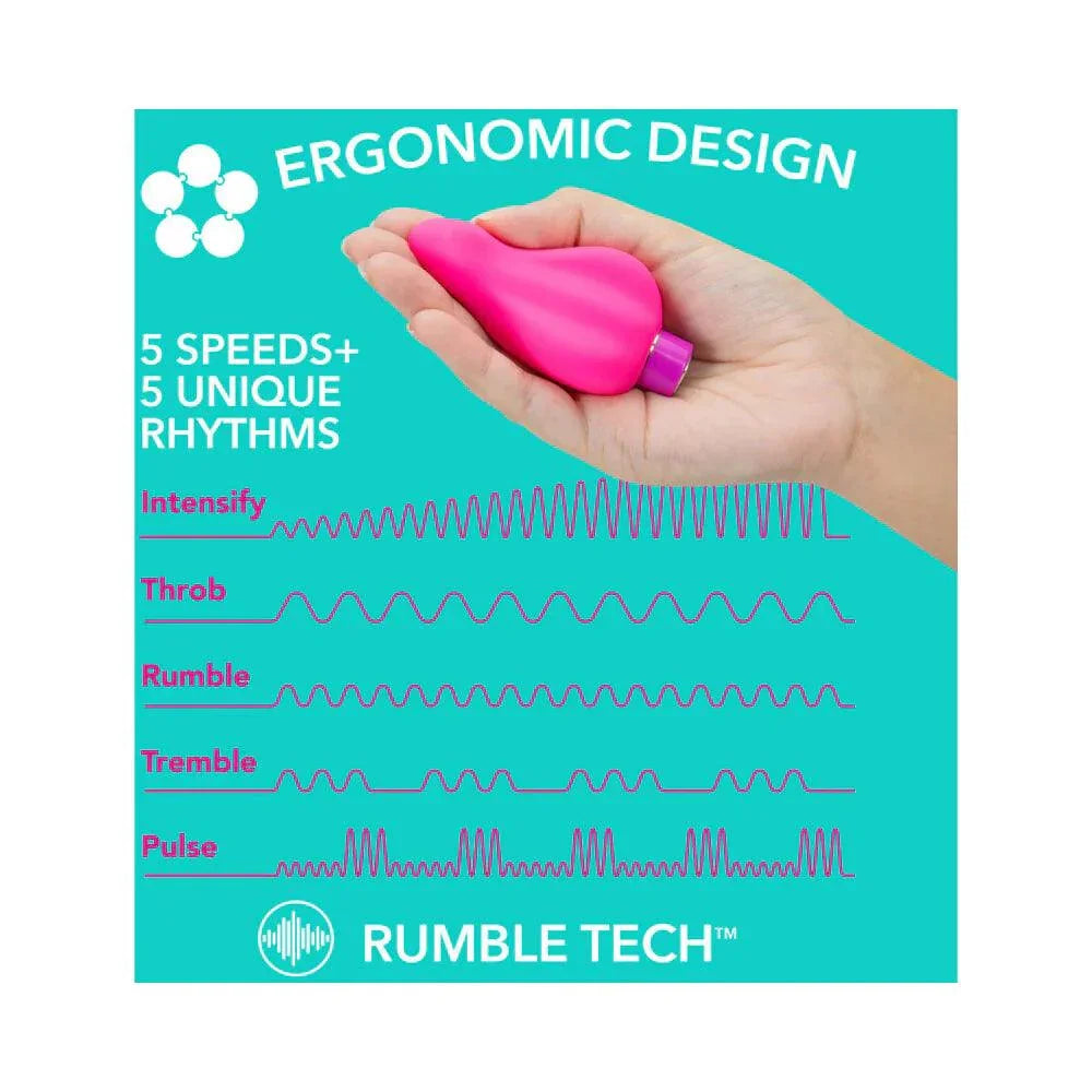 Aria Epic AF Rechargeable Silicone Mini Vibrator - Buy At Luxury Toy X - Free 3-Day Shipping