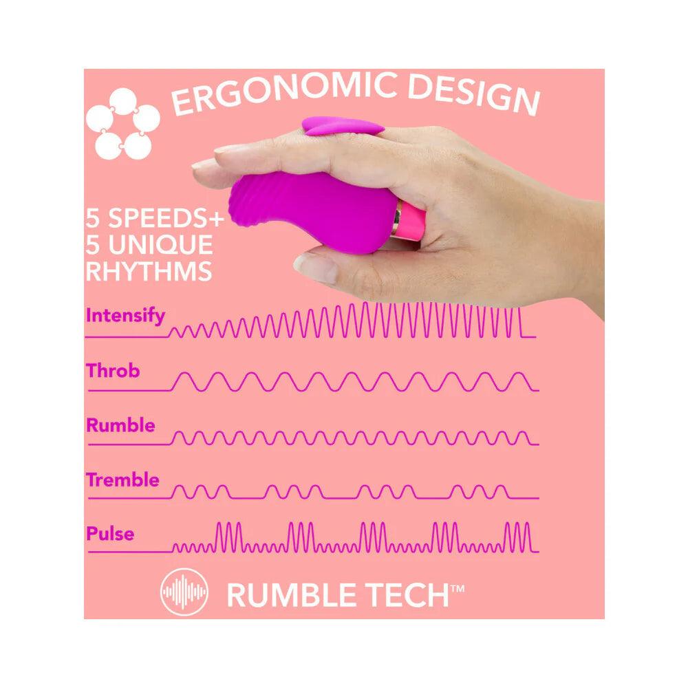 Aria Erotic AF Rechargeable Silicone Mini Vibrator - Buy At Luxury Toy X - Free 3-Day Shipping
