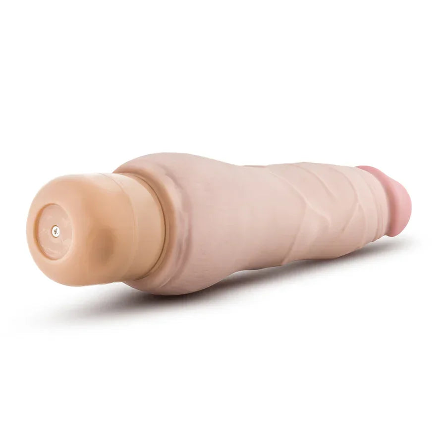Au Naturel Fabien 9” Vibrating Dual-Density Dildo - Buy At Luxury Toy X - Free 3-Day Shipping