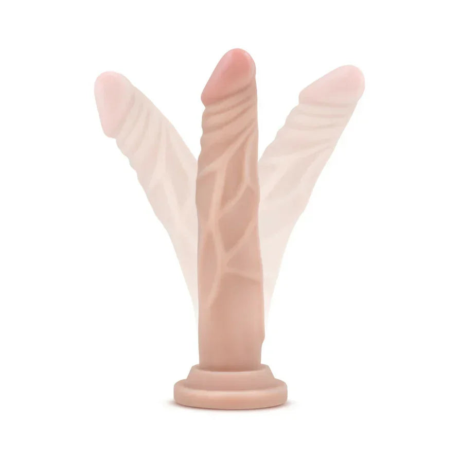 Au Naturel Ronnie 7.5” Posable Dual-Density Dildo - Buy At Luxury Toy X - Free 3-Day Shipping