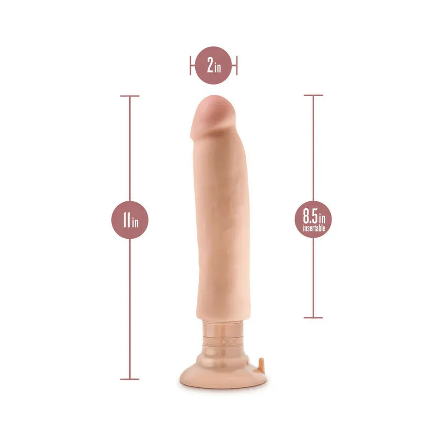 Au Naturel Sensa Feel Magnum Vibrating Dildo 11in – Unleash Ultimate Pleasure - Buy At Luxury Toy X - Free 3-Day Shipping