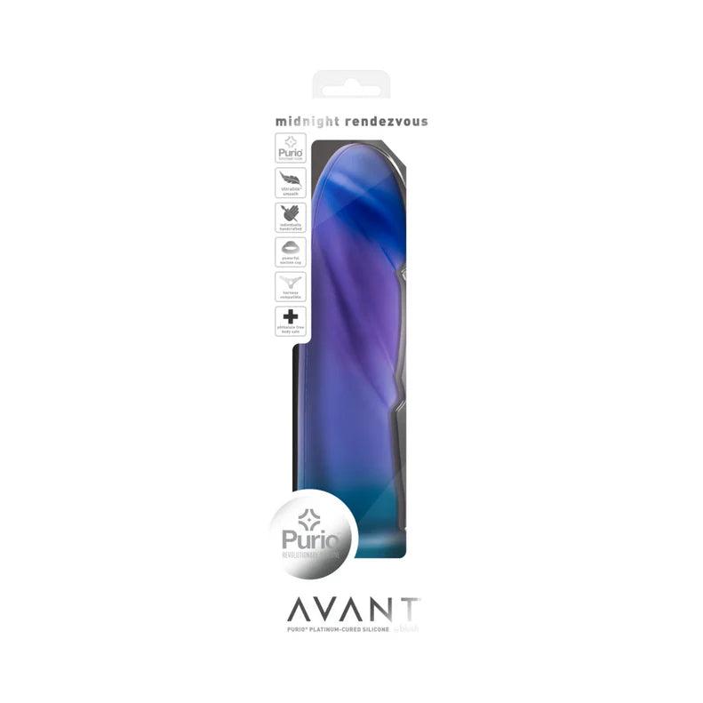 Avant Midnight Rendezvous Silicone Dildo - Buy At Luxury Toy X - Free 3-Day Shipping