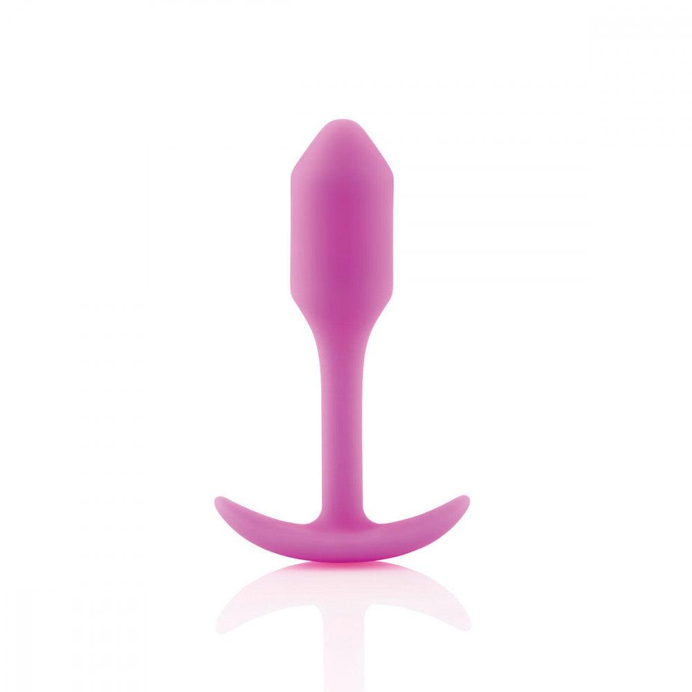 b-Vibe Snug Plug 1 Weighted Silicone Anal Plug - Buy At Luxury Toy X - Free 3-Day Shipping