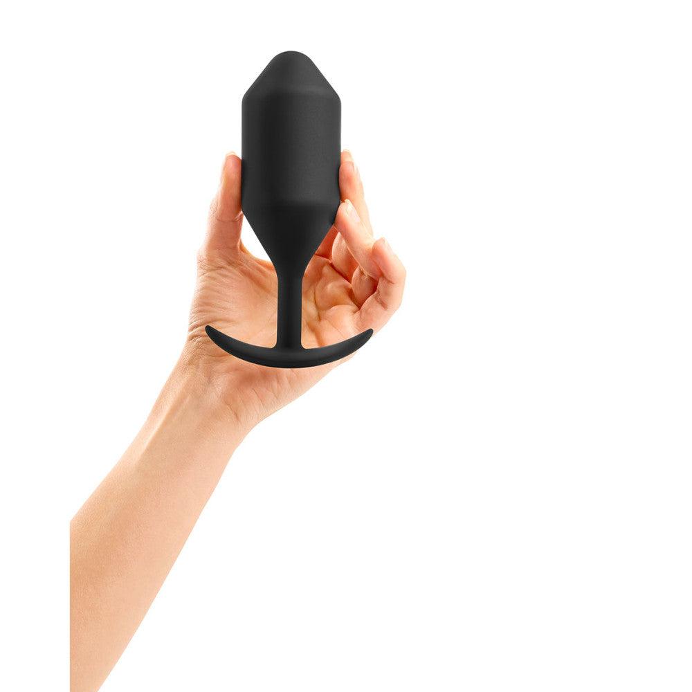 b-Vibe Snug Plug 5 Weighted Silicone Anal Plug - Buy At Luxury Toy X - Free 3-Day Shipping