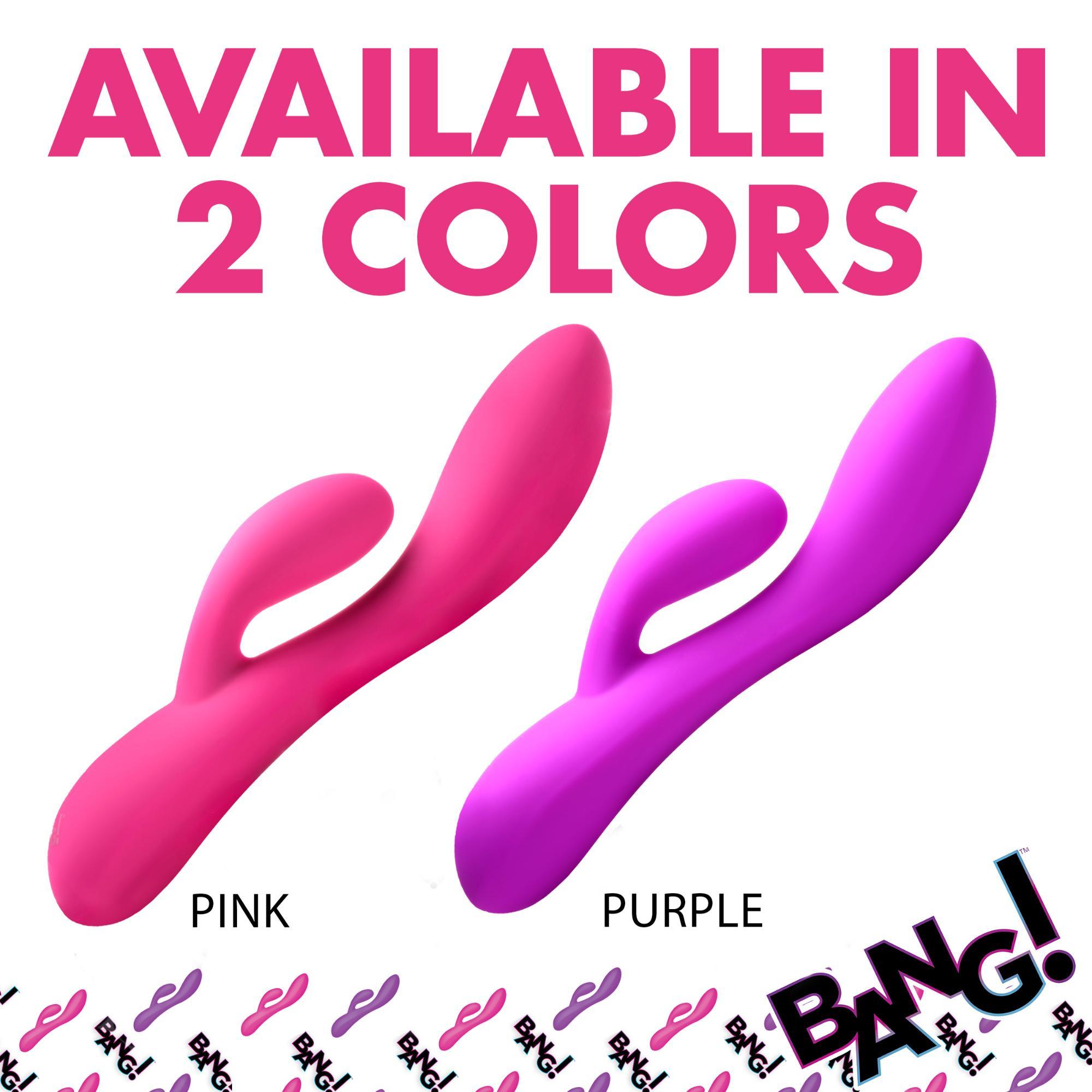 Bang! 10X Flexible Rechargeable Silicone Rabbit Vibrator - Buy At Luxury Toy X - Free 3-Day Shipping