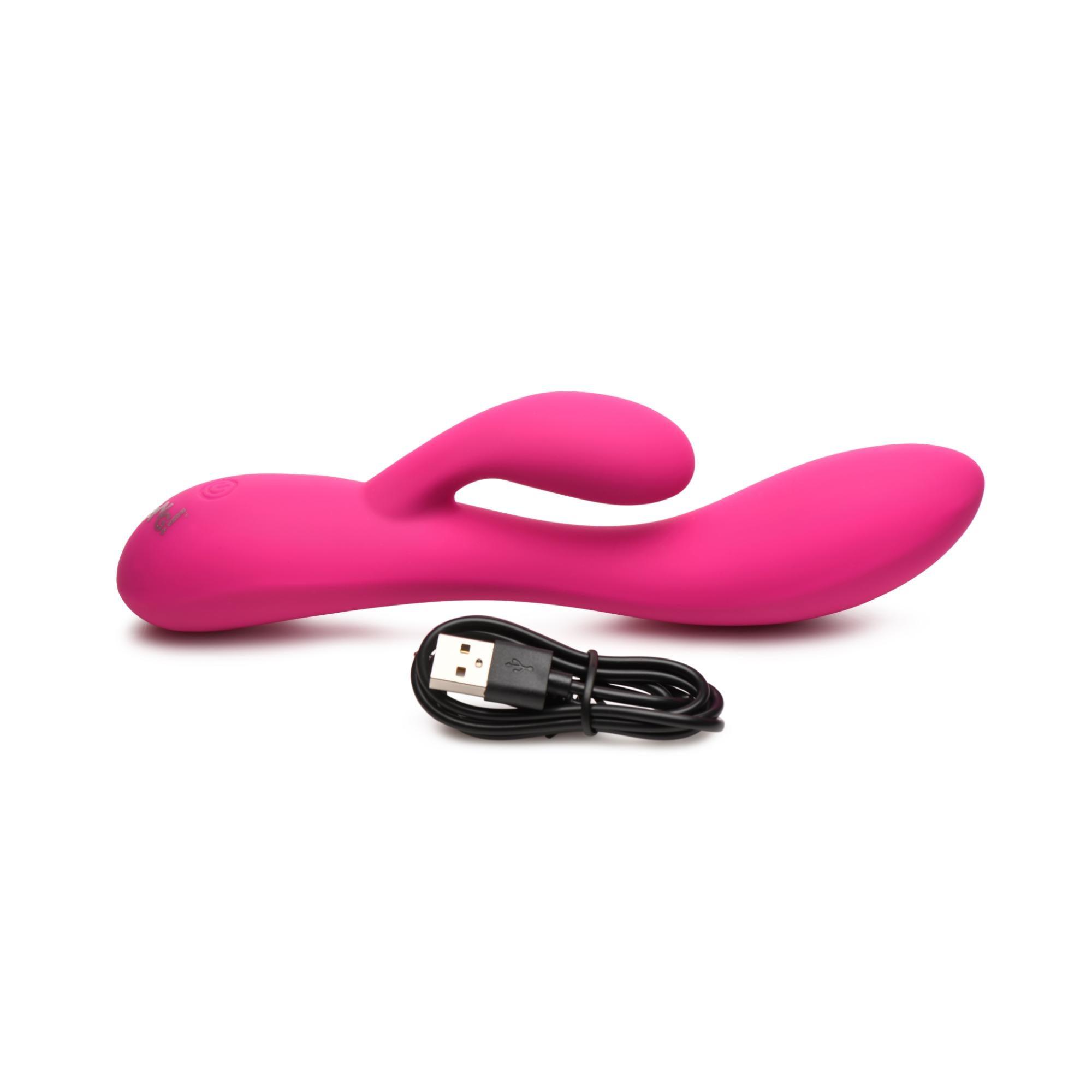 Bang! 10X Flexible Rechargeable Silicone Rabbit Vibrator - Buy At Luxury Toy X - Free 3-Day Shipping