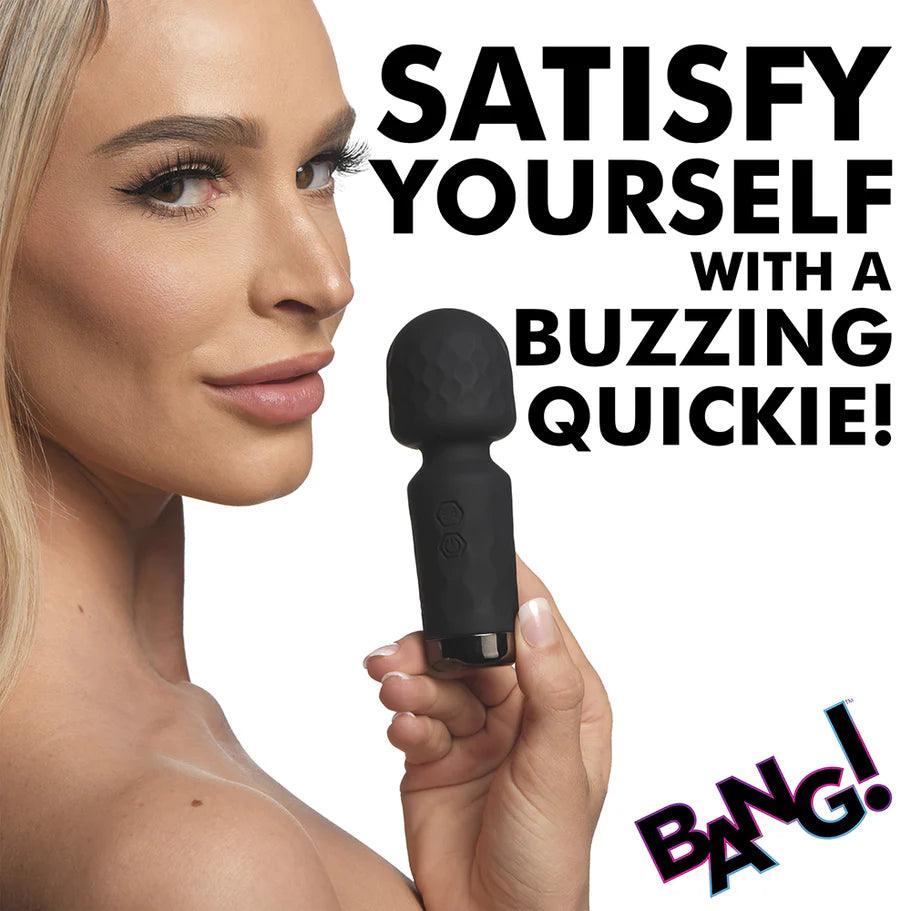 Bang! 10X Mini Silicone Rechargeable Wand - Buy At Luxury Toy X - Free 3-Day Shipping
