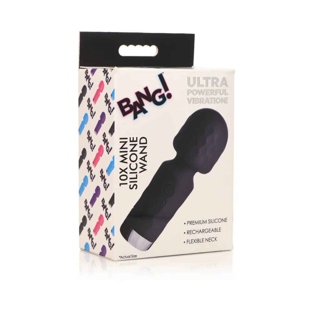 Bang! 10X Mini Silicone Rechargeable Wand - Buy At Luxury Toy X - Free 3-Day Shipping