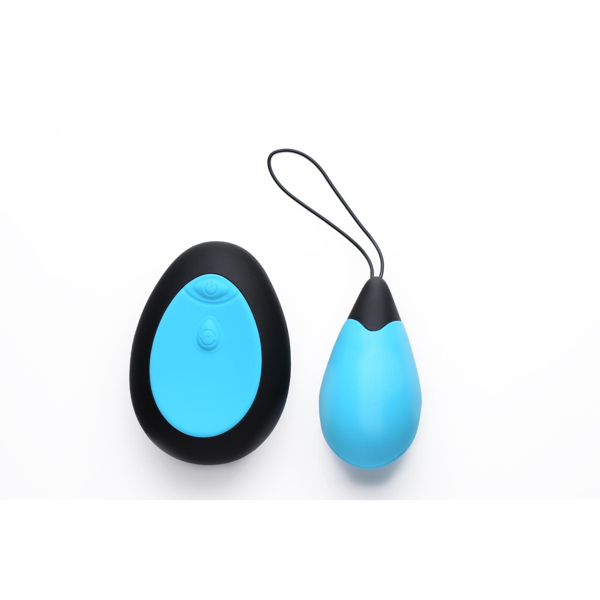 Bang! 10X Rechargeable Silicone Vibrating Egg with Remote Control - Buy At Luxury Toy X - Free 3-Day Shipping
