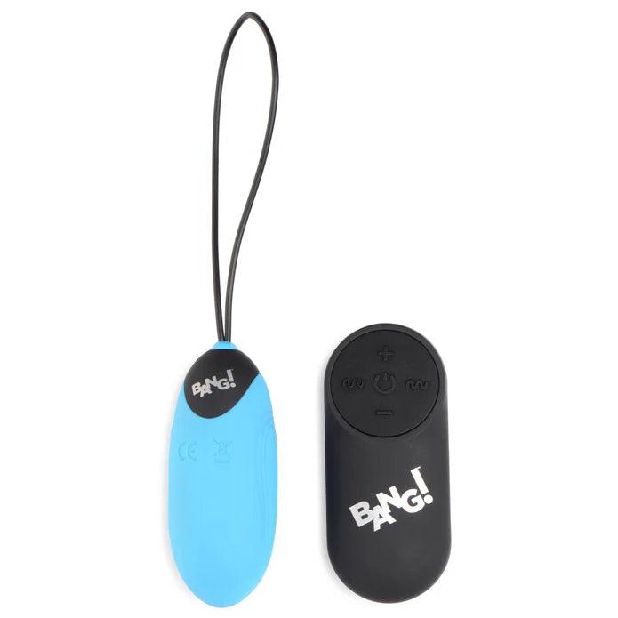 Bang! 28X Grooved Rechargeable Silicone Egg with Remote Control - Buy At Luxury Toy X - Free 3-Day Shipping