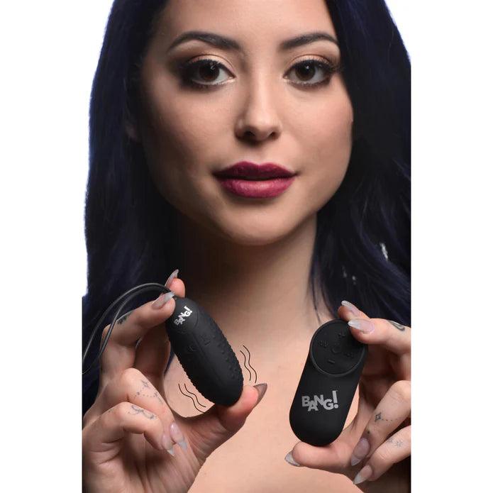 Bang! 28X Nubbed Rechargeable Silicone Egg with Remote Control - Buy At Luxury Toy X - Free 3-Day Shipping