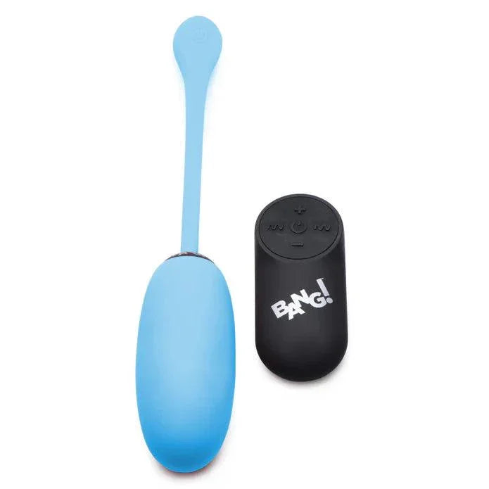 Bang! 28x Plush Silicone Rechargeable Egg with Remote Control - Buy At Luxury Toy X - Free 3-Day Shipping