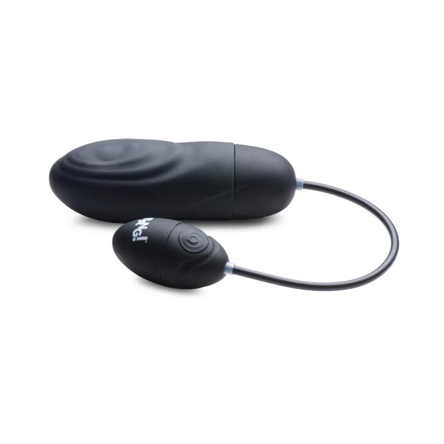Bang! 7X Pulsing Rechargeable Silicone Bullet Vibrator with Wired Remote Control - Buy At Luxury Toy X - Free 3-Day Shipping