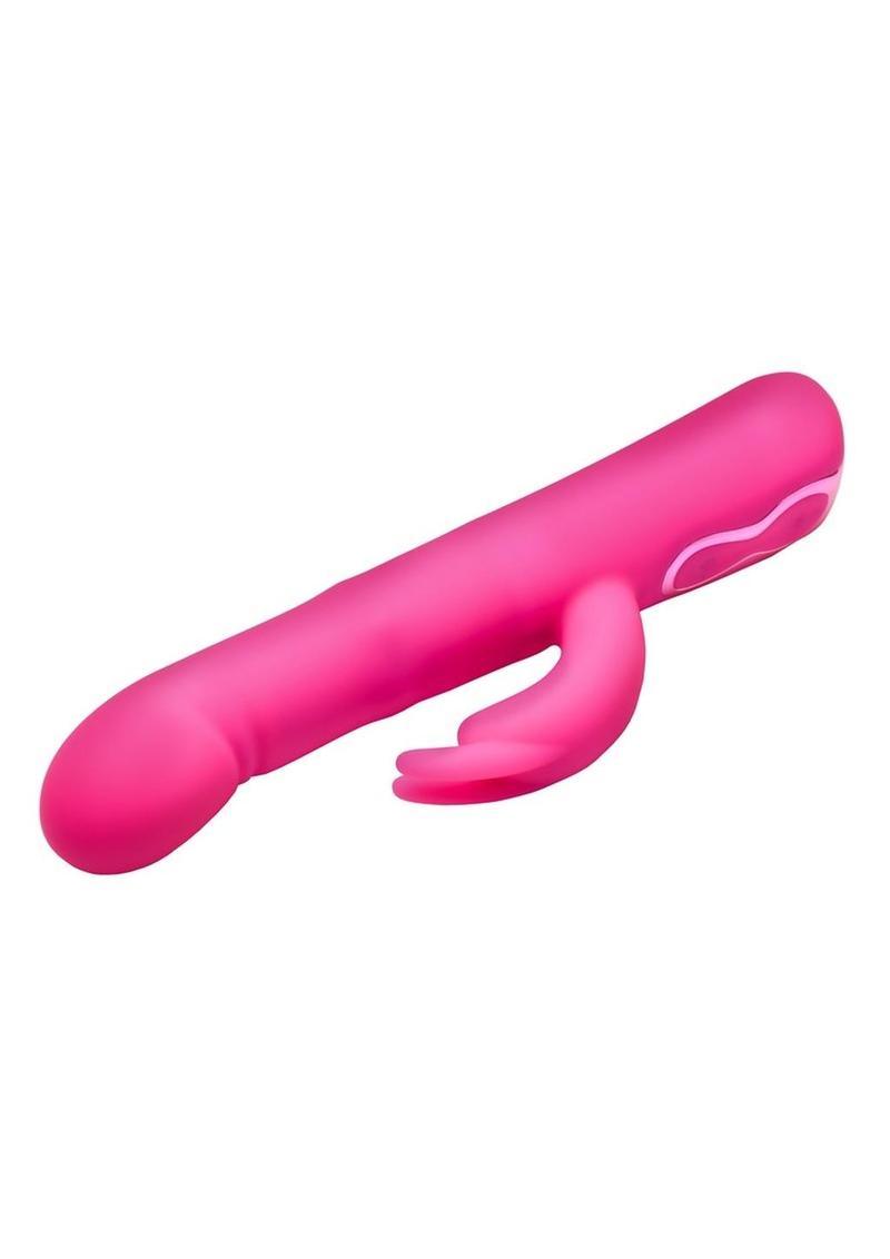 Bang! Come Hither Beaded Rechargeable Silicone Rabbit Vibrator - Buy At Luxury Toy X - Free 3-Day Shipping