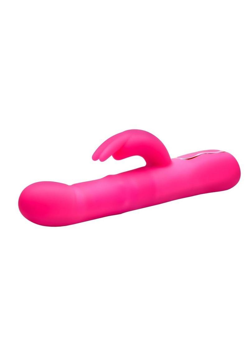 Bang! Come Hither Beaded Rechargeable Silicone Rabbit Vibrator - Buy At Luxury Toy X - Free 3-Day Shipping