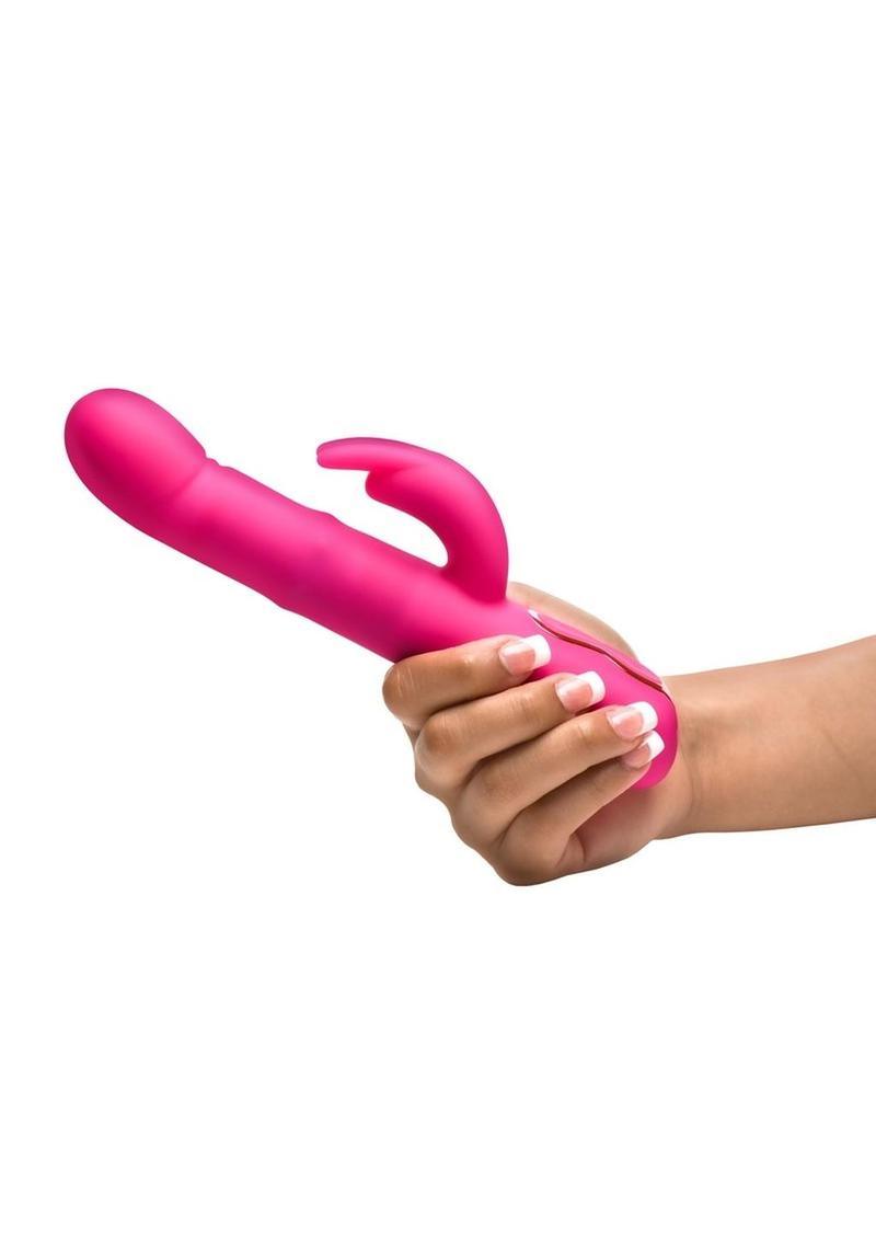 Bang! Come Hither Beaded Rechargeable Silicone Rabbit Vibrator - Buy At Luxury Toy X - Free 3-Day Shipping