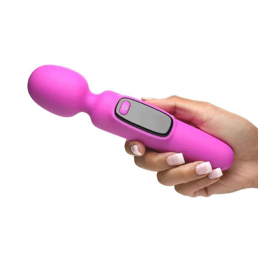 Bang! Digital Rechargeable Silicone Wand Vibrator - Buy At Luxury Toy X - Free 3-Day Shipping