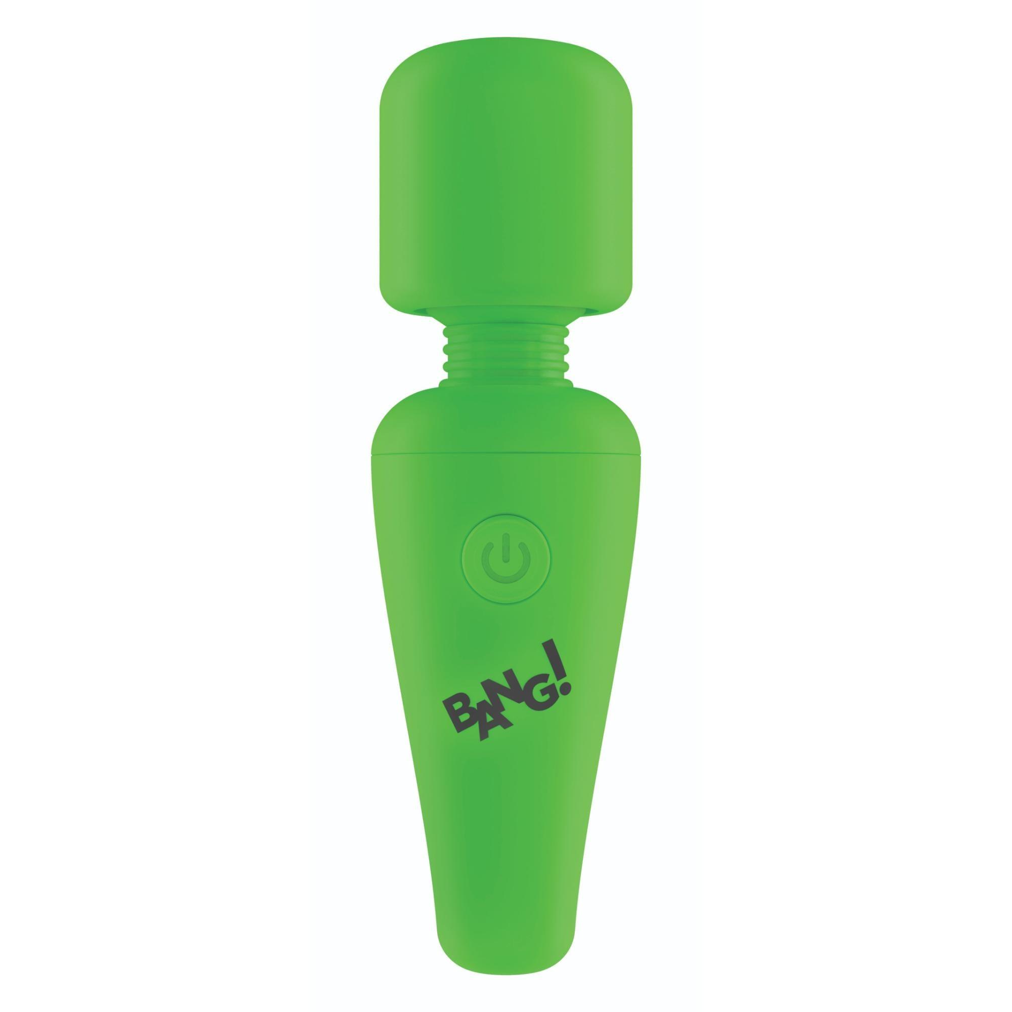 Bang! Glow in the Dark Rechargeable Silicone Mini Wand - Buy At Luxury Toy X - Free 3-Day Shipping