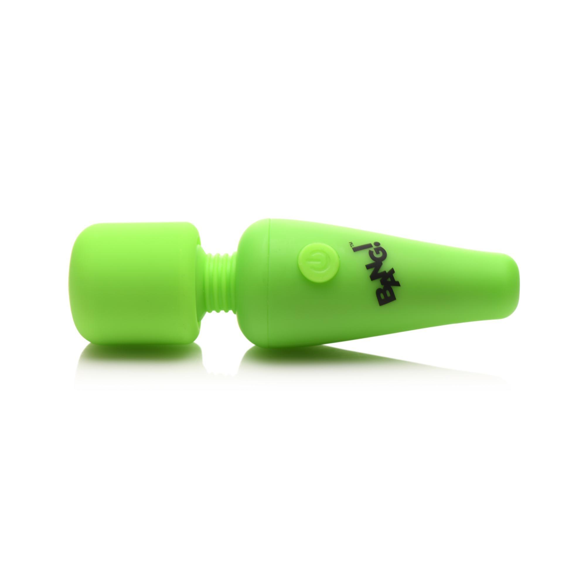Bang! Glow in the Dark Rechargeable Silicone Mini Wand - Buy At Luxury Toy X - Free 3-Day Shipping