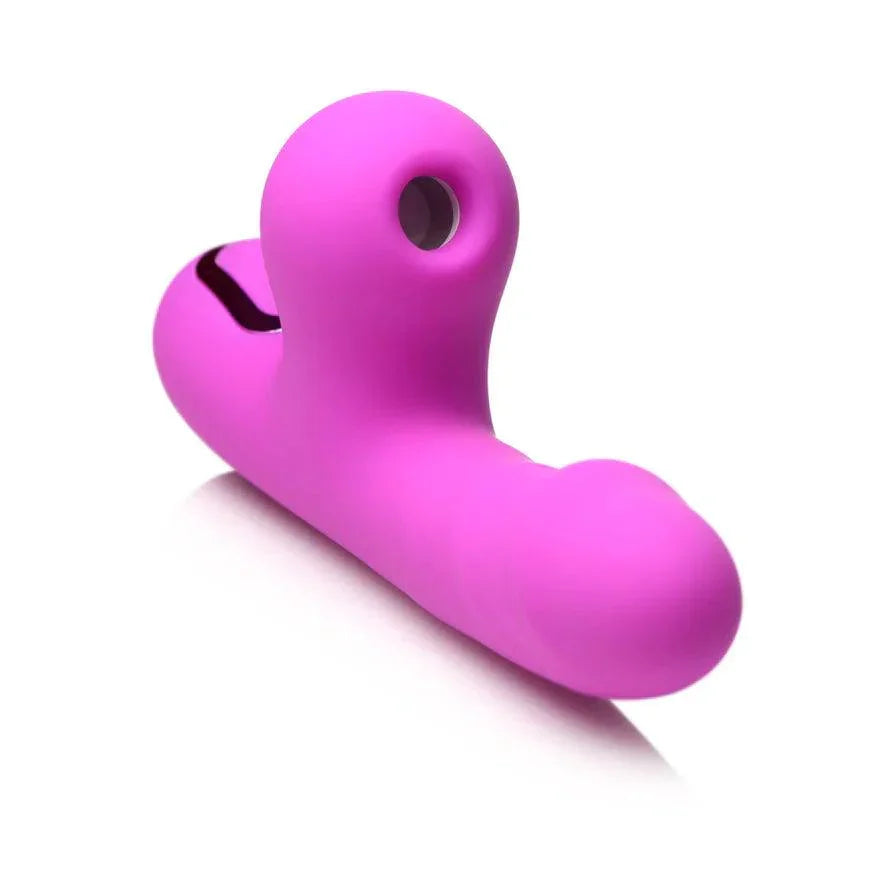 Bang! Mini Suction Rabbit Silicone Rechargeable Vibrator - Buy At Luxury Toy X - Free 3-Day Shipping