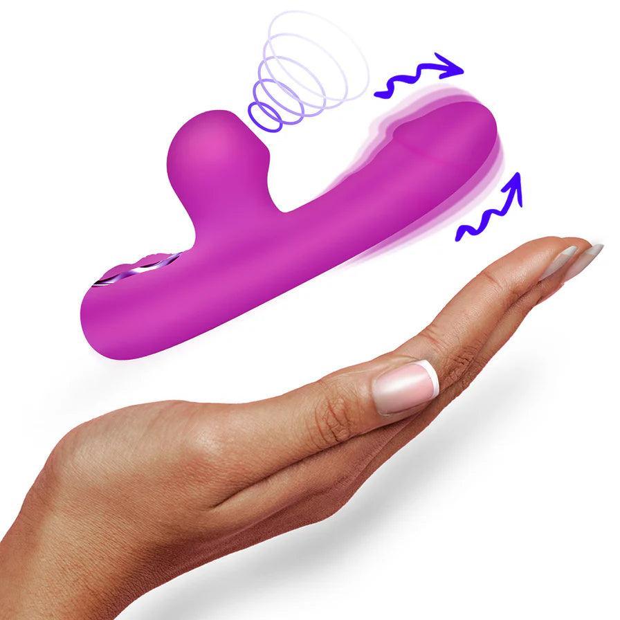 Bang! Mini Suction Rabbit Silicone Rechargeable Vibrator - Buy At Luxury Toy X - Free 3-Day Shipping