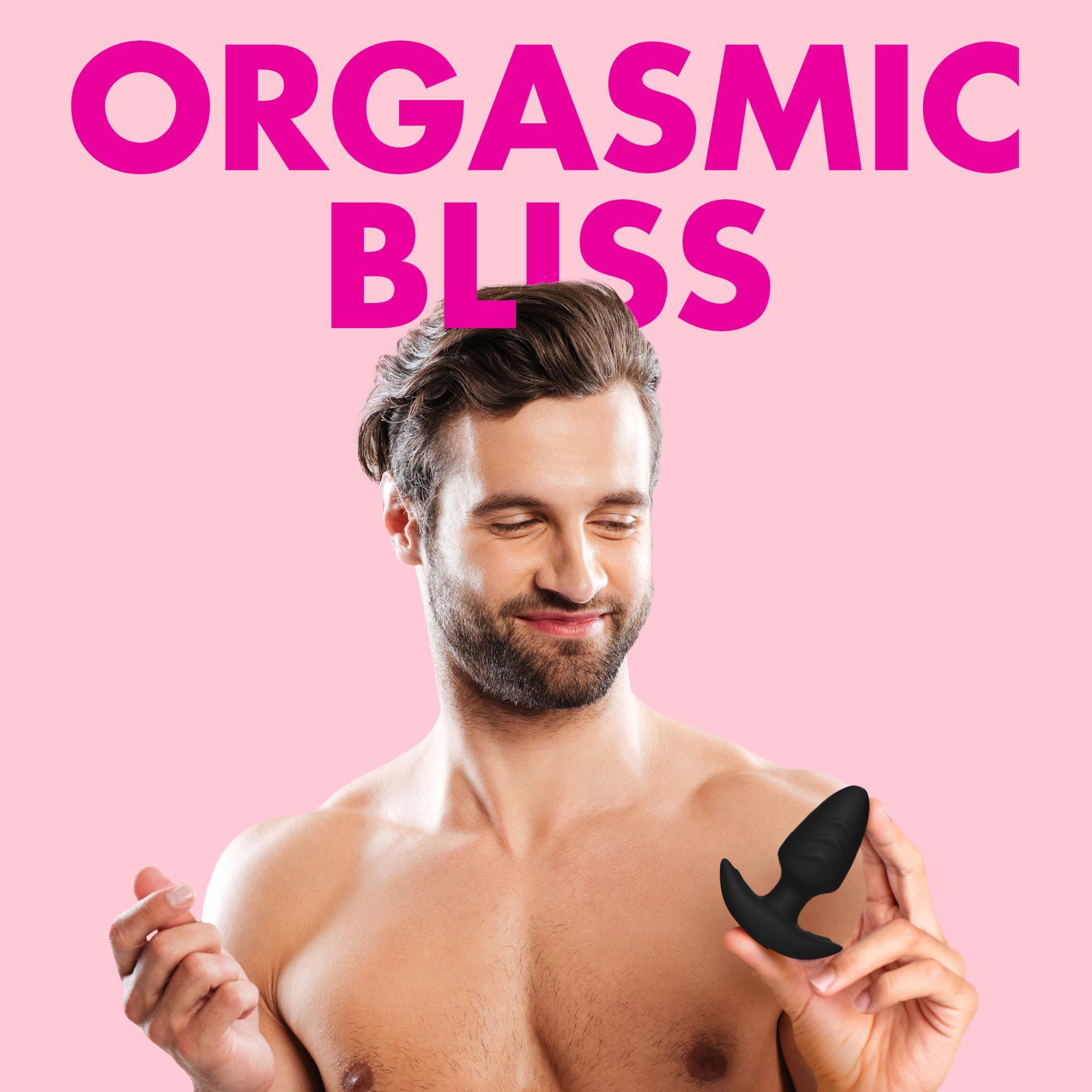 Bang! Rotating Vibrating Rechargeable Silicone Butt Plug with Remote - Buy At Luxury Toy X - Free 3-Day Shipping