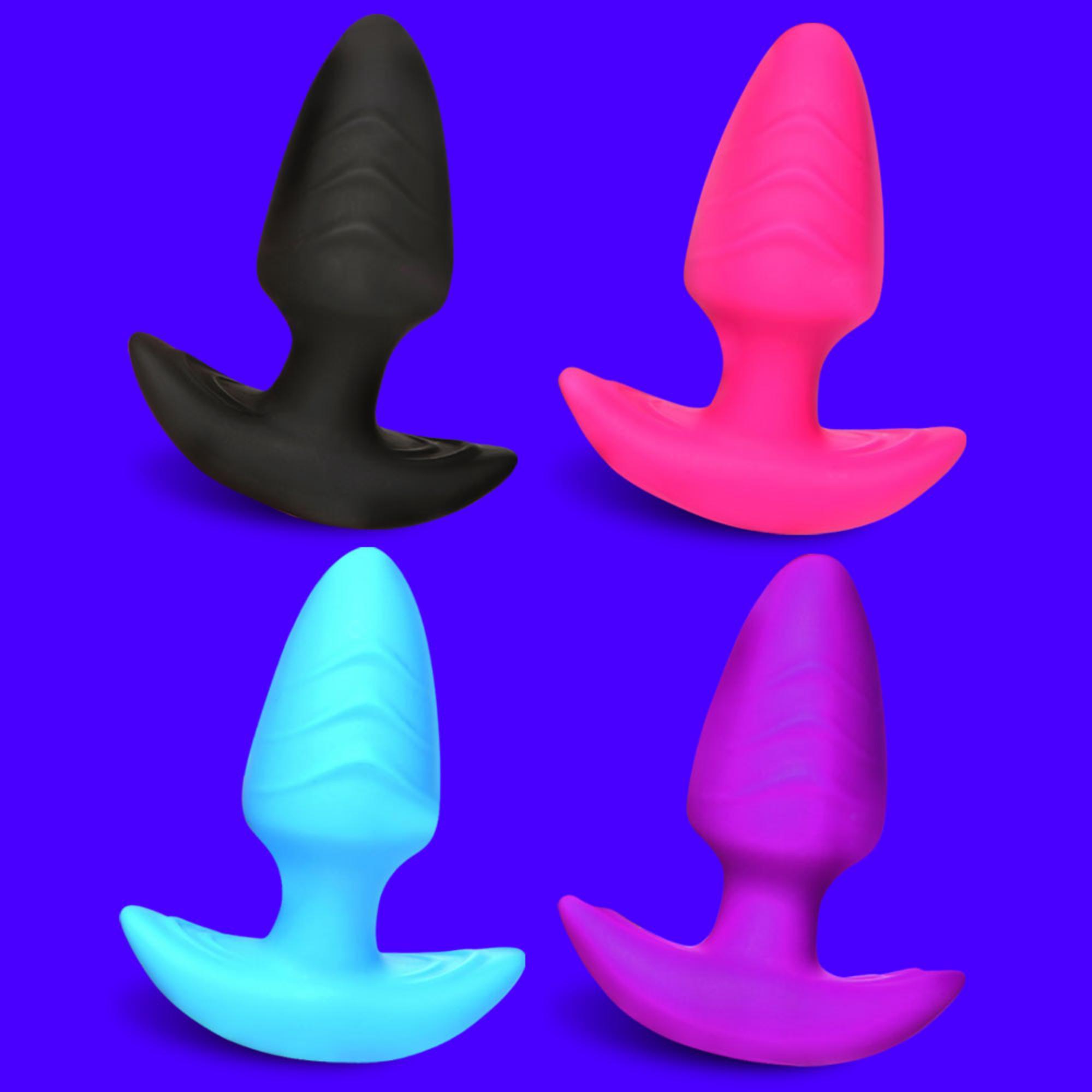 Bang! Rotating Vibrating Rechargeable Silicone Butt Plug with Remote - Buy At Luxury Toy X - Free 3-Day Shipping