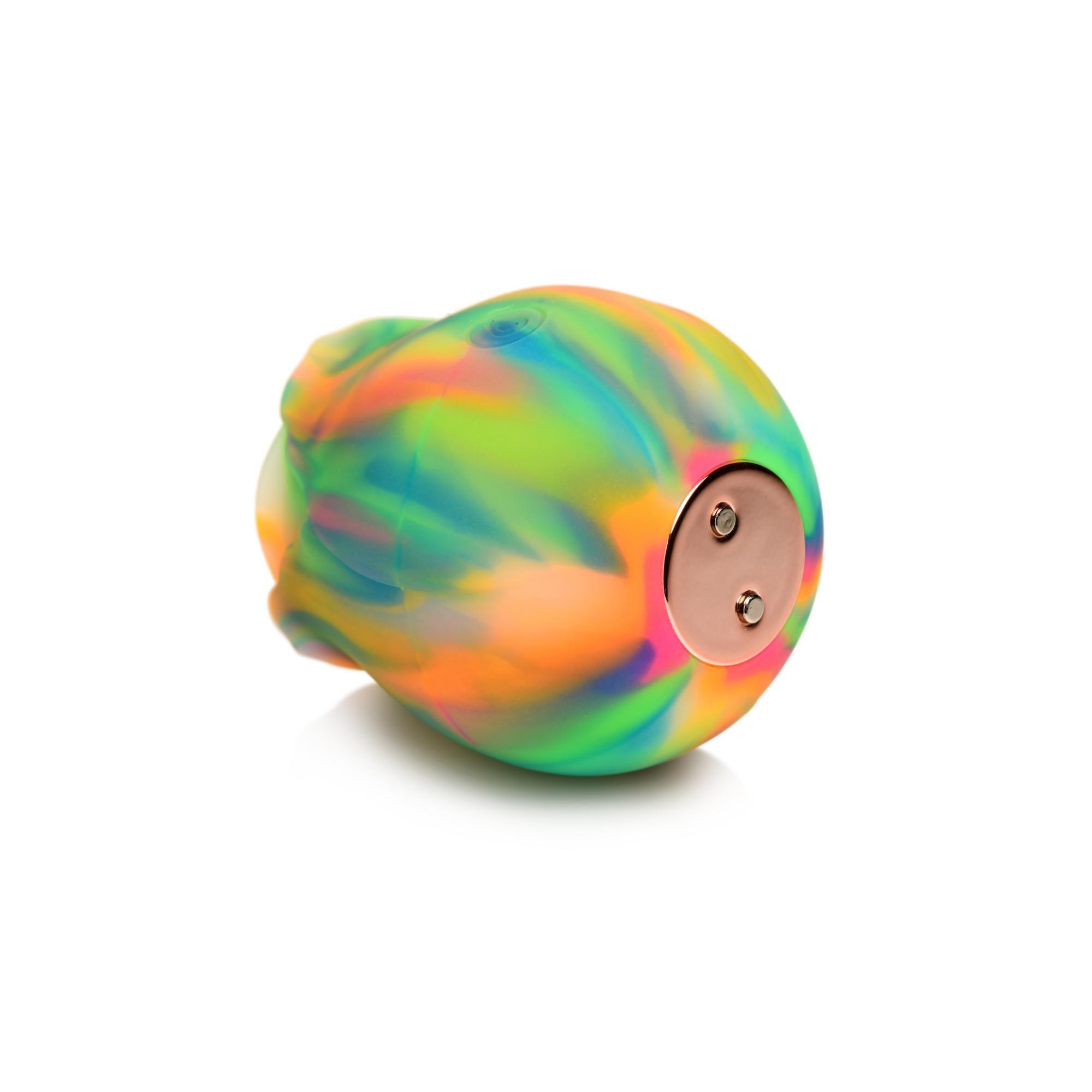 Bloomgasm Glow Rose Rechargeable Silicone Glow-in-the-Dark Rose Clit Stimulator - Buy At Luxury Toy X - Free 3-Day Shipping