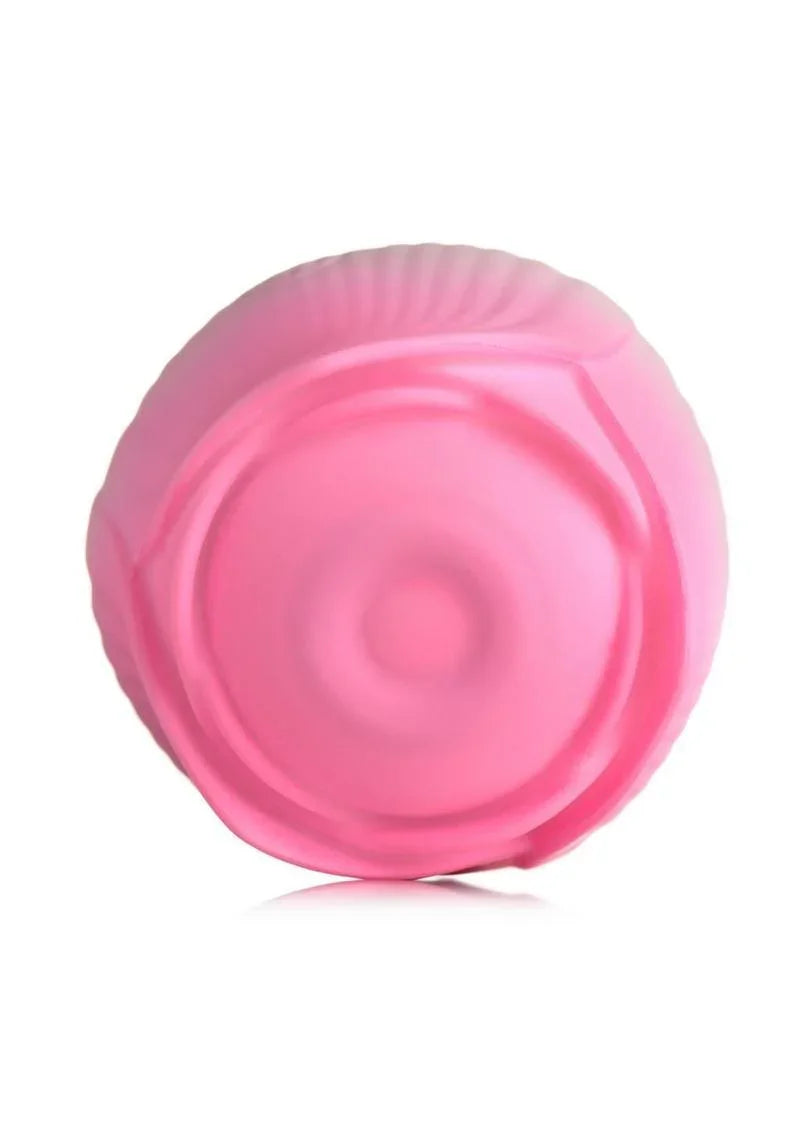 Bloomgasm Pulsing Petals Throbbing Silicone Rechargeable Rose Stimulator - Buy At Luxury Toy X - Free 3-Day Shipping