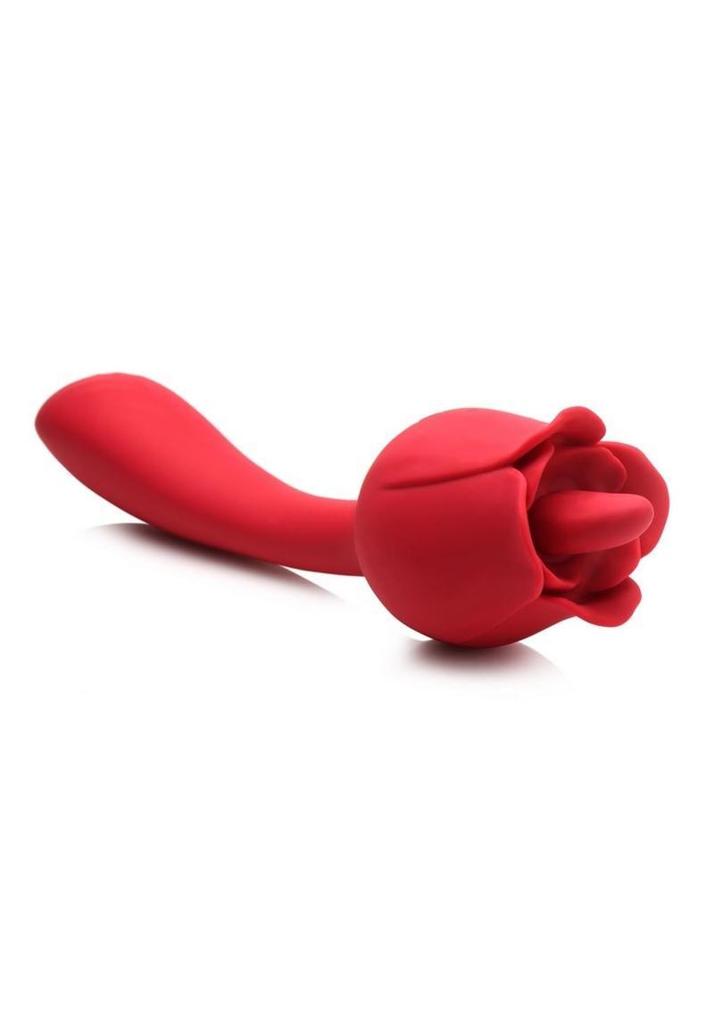 Bloomgasm Regal Rose Licking Rose Silicone Clitoral Vibrator - Buy At Luxury Toy X - Free 3-Day Shipping