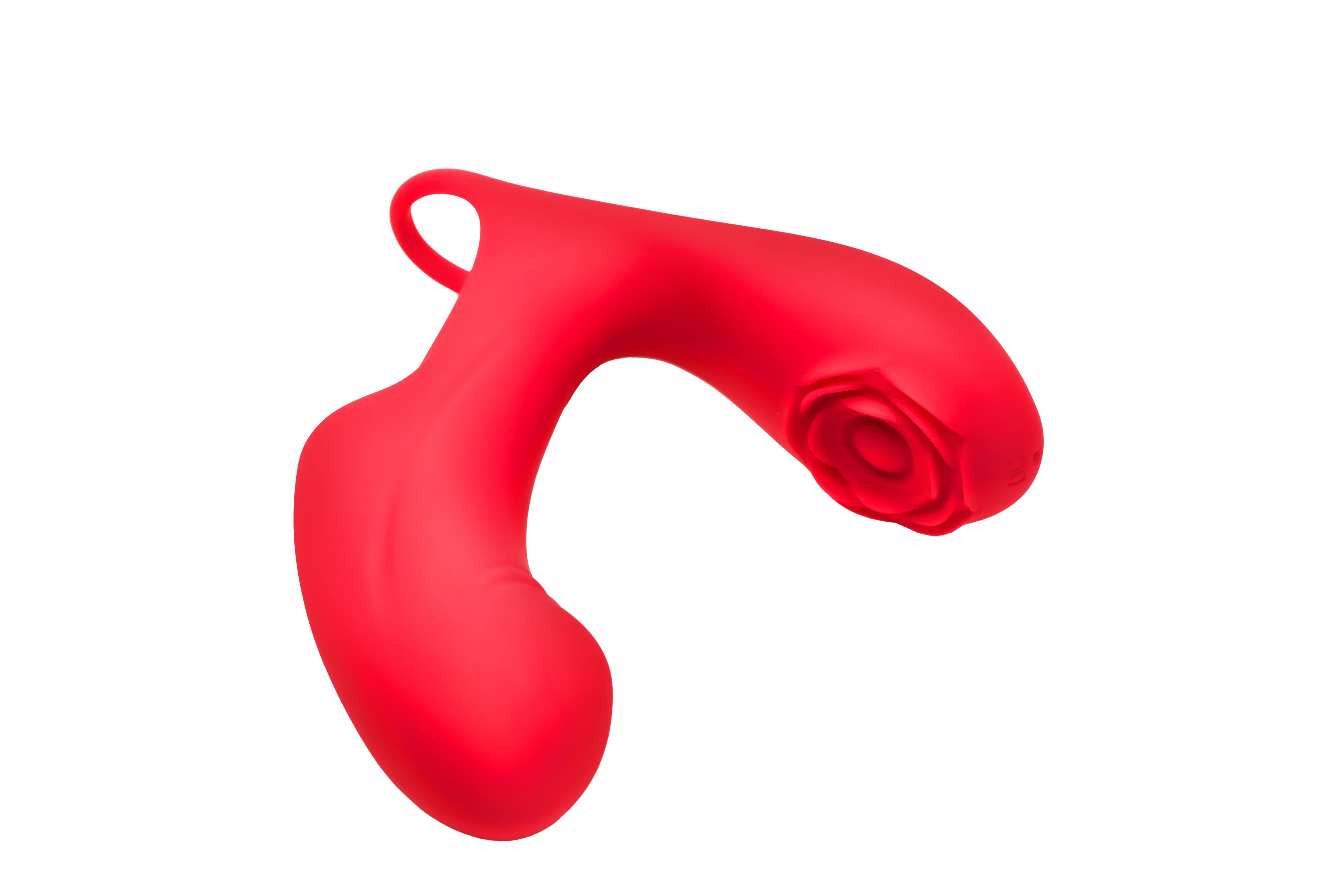 Bloomgasm Rose Touch Pulsing Rechargeable Silicone Finger Vibrator – Double the Sensation, Double the Pleasure! - Buy At Luxury Toy X - Free 3-Day Shipping