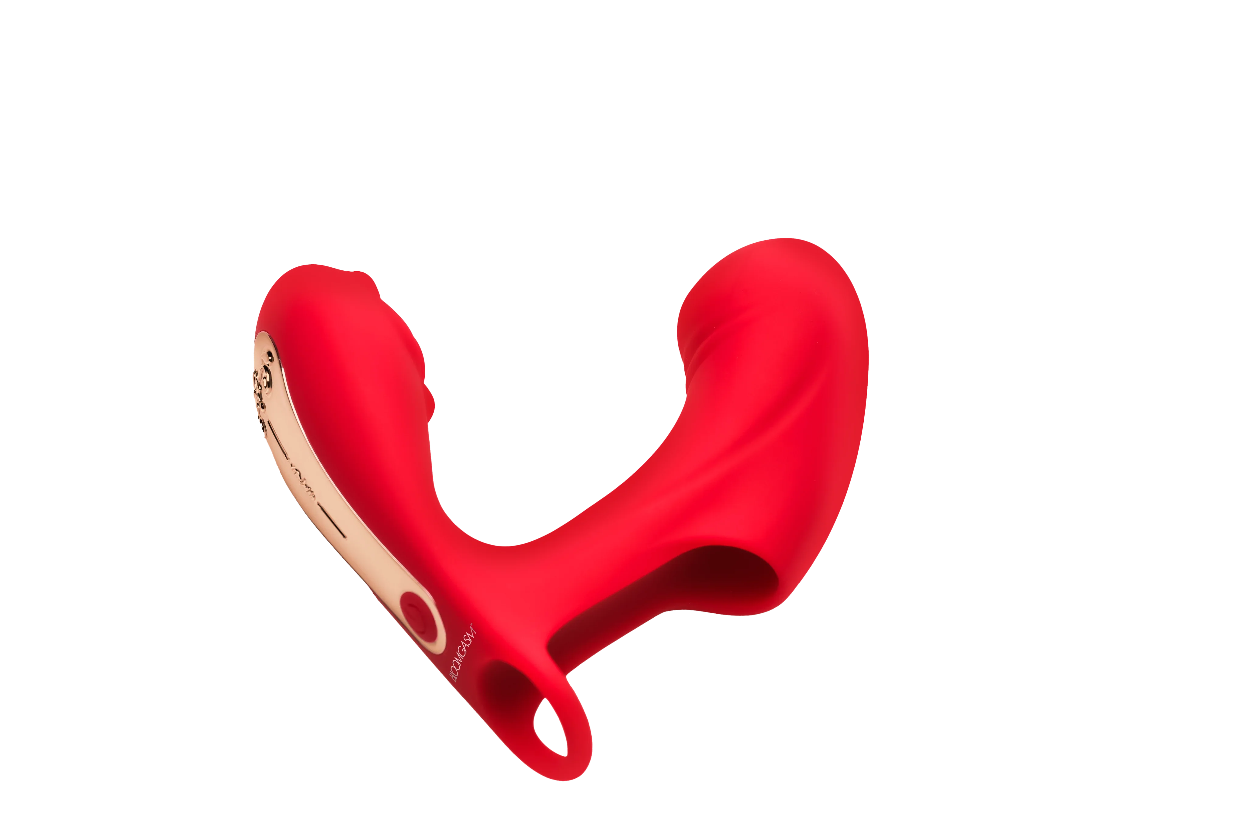 Bloomgasm Rose Touch Pulsing Rechargeable Silicone Finger Vibrator – Double the Sensation, Double the Pleasure! - Buy At Luxury Toy X - Free 3-Day Shipping