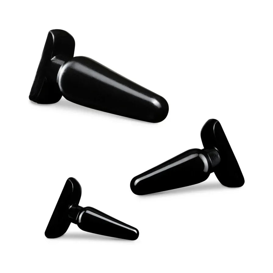Anal Adventures Basic 3-Piece Butt Plug Kit Beginner-Friendly Anal Training Set Anal Adventures Basic 3-Piece Butt Plug Kit Beginner-Friendly Anal Training Set