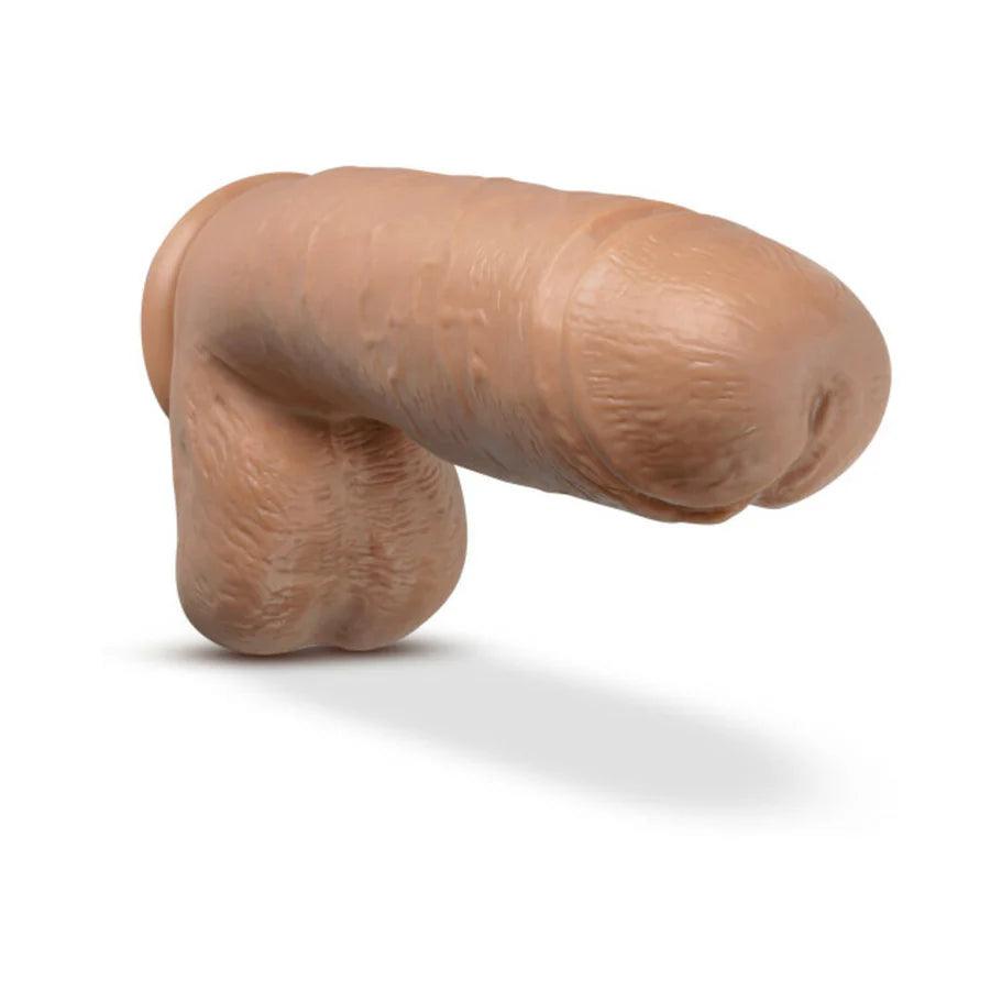 Blush Au Naturel Huge 10 in. Posable Dual Density Dildo with Balls & Suction Cup - Buy At Luxury Toy X - Free 3-Day Shipping