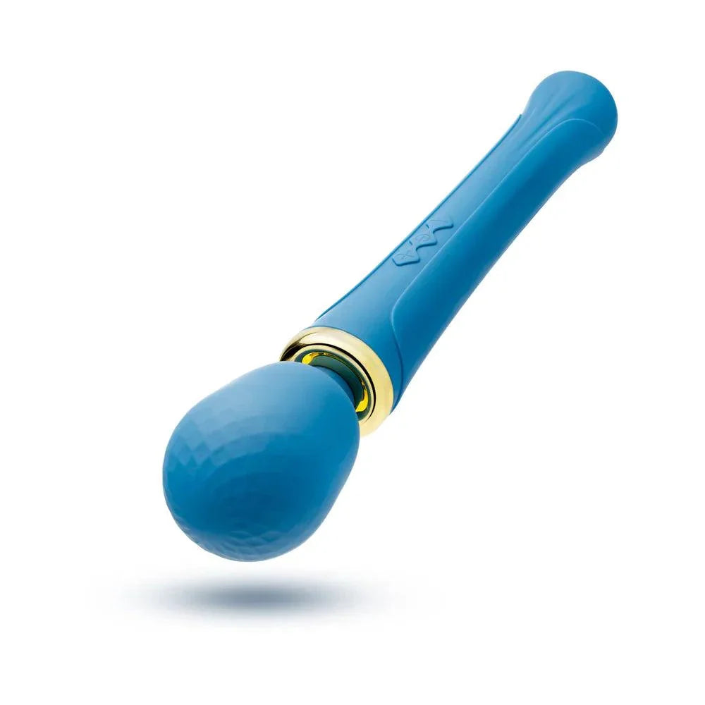 Blush Collection Dianna Rechargeable Silicone Massager - Teal - Buy At Luxury Toy X - Free 3-Day Shipping