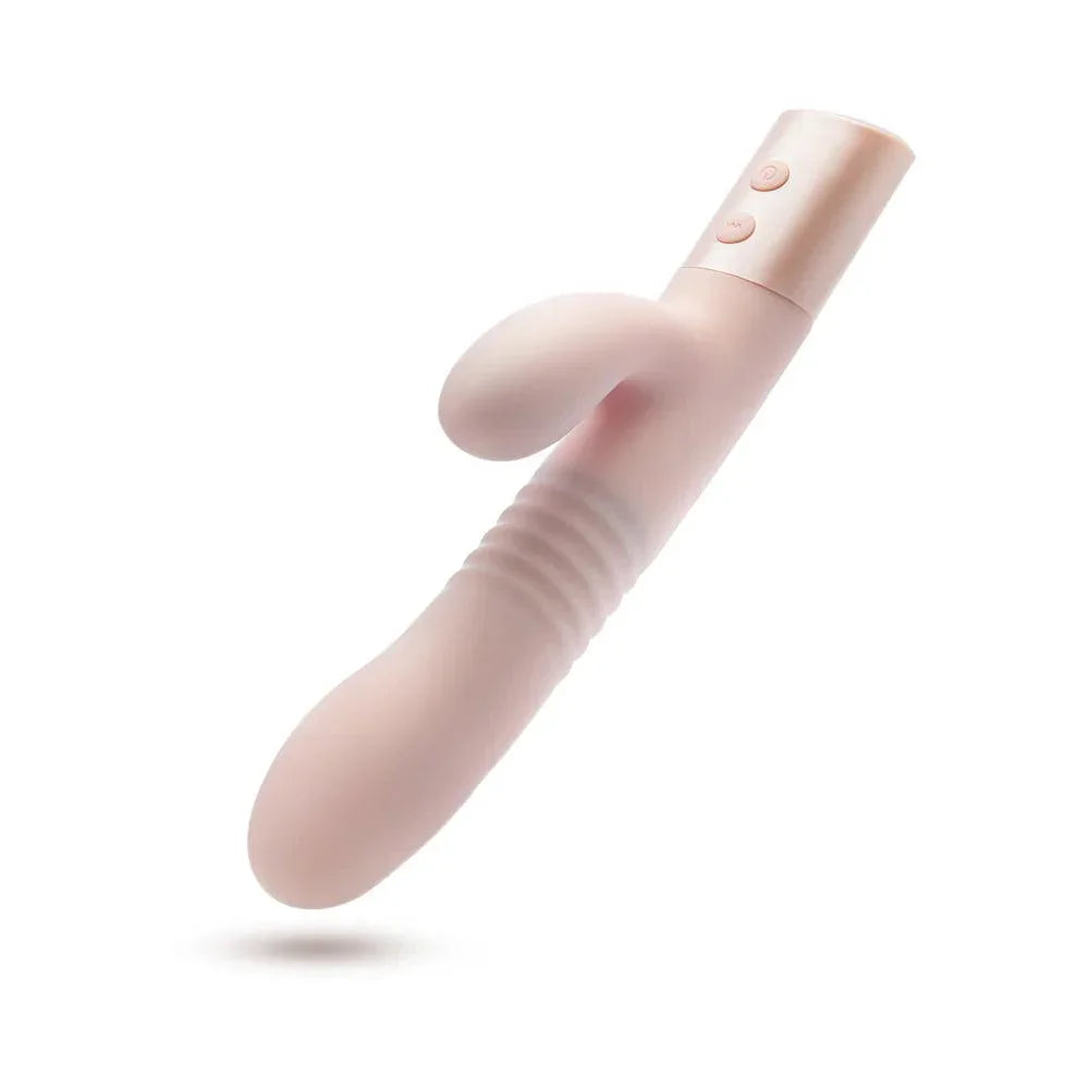 Blush Collection Fraya Rechargeable Silicone Rabbit Vibrator - Pink - Buy At Luxury Toy X - Free 3-Day Shipping