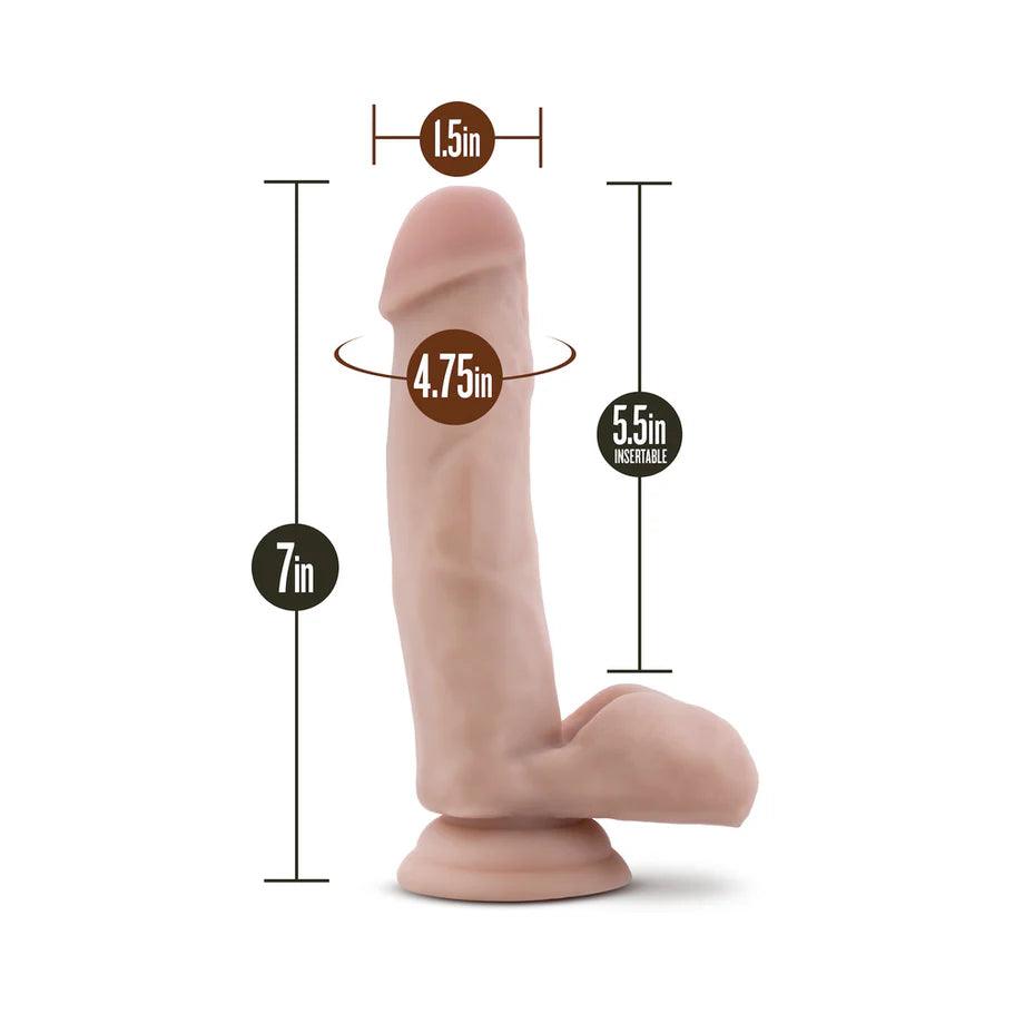Blush Coverboy The Pool Boy Realistic 7 in. Dildo with Balls & Suction Cup - Buy At Luxury Toy X - Free 3-Day Shipping