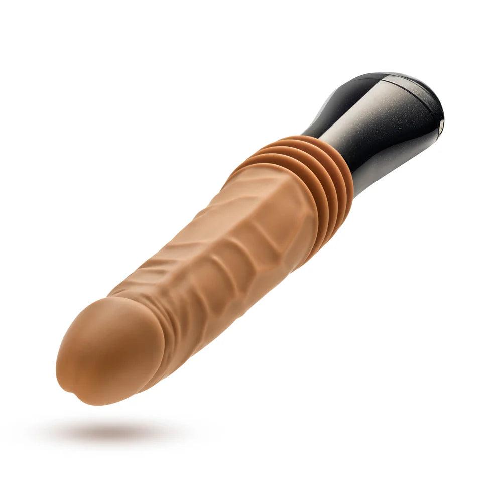 Blush Dr. Skin Silicone Dr. Arthur Thrusting Gyrating Vibrating Dildo - Buy At Luxury Toy X - Free 3-Day Shipping