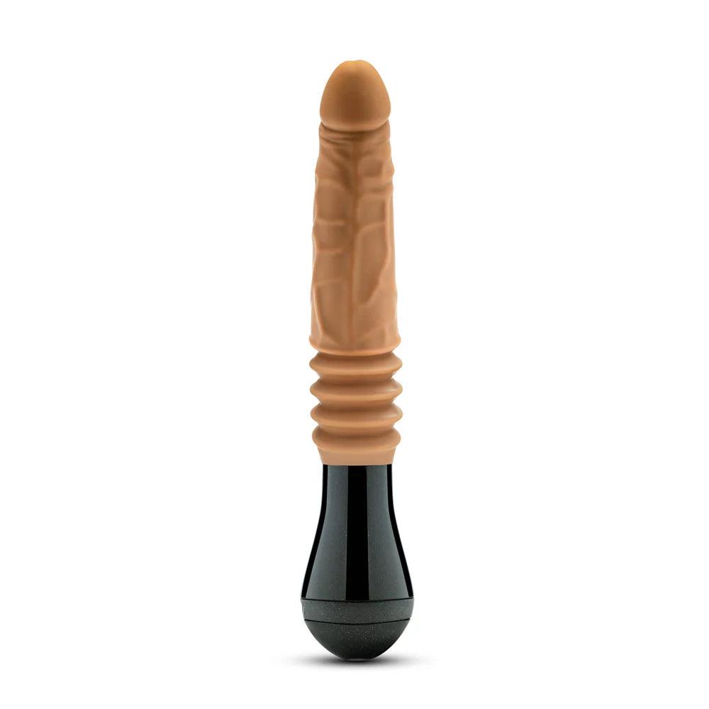 Blush Dr. Skin Silicone Dr. Arthur Thrusting Gyrating Vibrating Dildo - Buy At Luxury Toy X - Free 3-Day Shipping