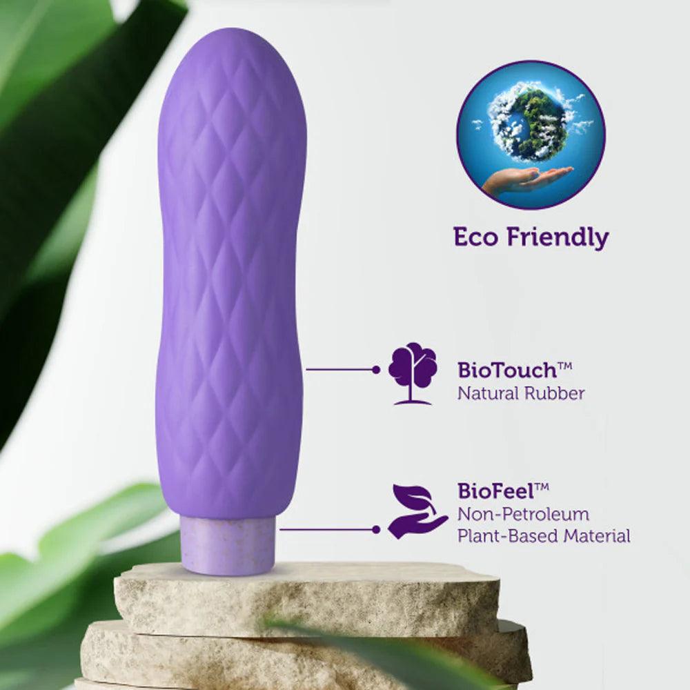 Blush Gaia Eco Bliss Rechargeable Plant Based Vibrator - Lilac - Buy At Luxury Toy X - Free 3-Day Shipping