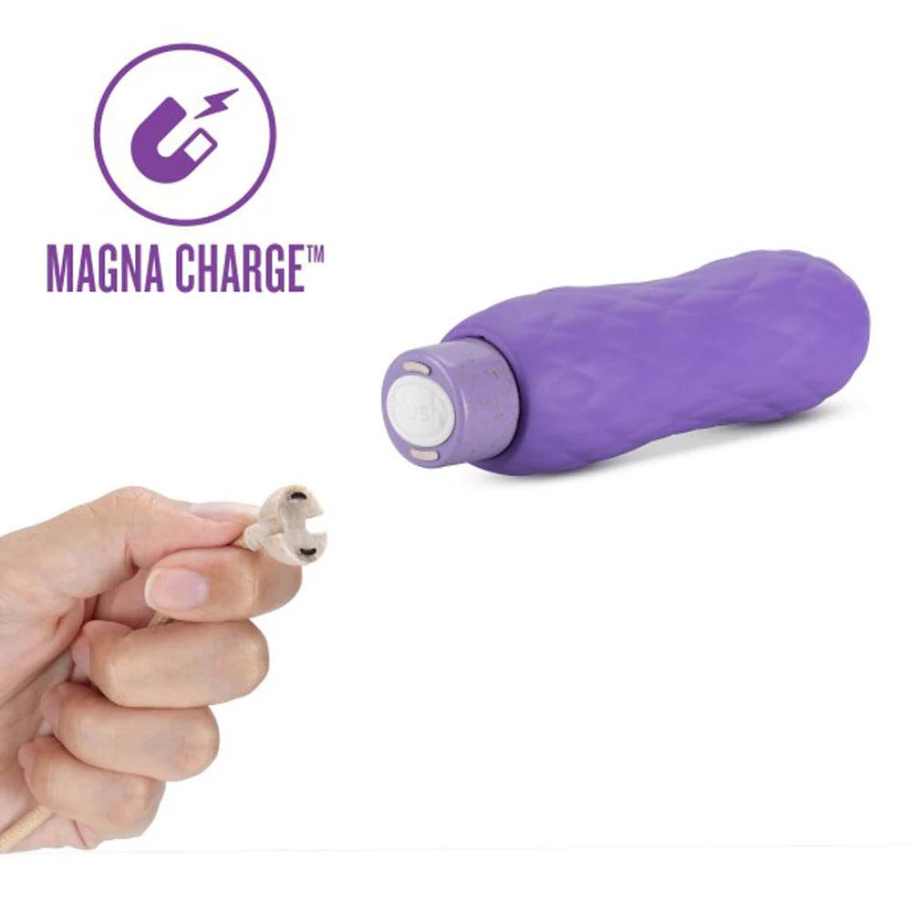 Blush Gaia Eco Bliss Rechargeable Plant Based Vibrator - Lilac - Buy At Luxury Toy X - Free 3-Day Shipping
