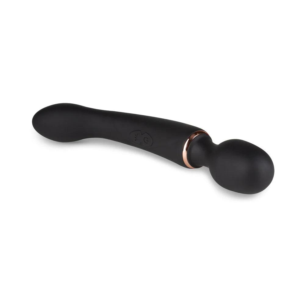 Blush Gia Rechargeable Silicone Massage Wand - Black - Buy At Luxury Toy X - Free 3-Day Shipping