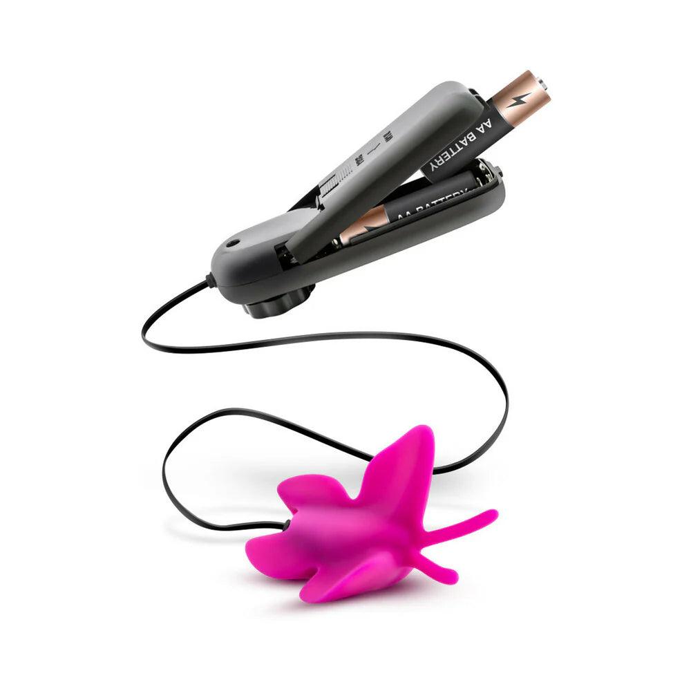 Blush Luxe Butterfly Teaser Remote-Controlled Silicone Mini Vibrator - Buy At Luxury Toy X - Free 3-Day Shipping