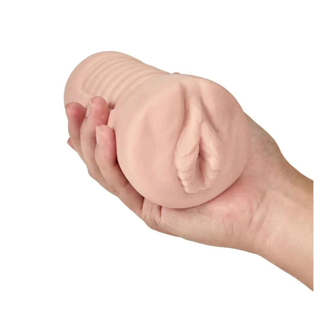 Blush M Elite Soft + Wet Annabella Vagina Stroker with Bullet Vibrator - Buy At Luxury Toy X - Free 3-Day Shipping