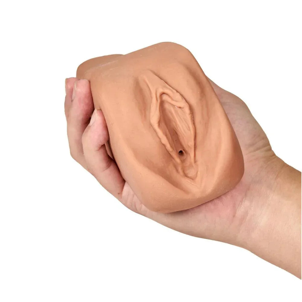 Blush M Elite Soft + Wet Renata Vagina Stroker with Bullet Vibrator - Buy At Luxury Toy X - Free 3-Day Shipping