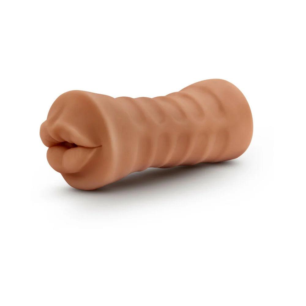 Blush M for Men Isabella Oral Stroker with Bullet Vibrator - Buy At Luxury Toy X - Free 3-Day Shipping