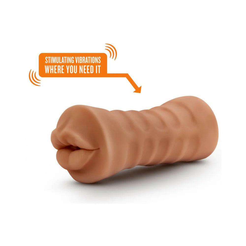 Blush M for Men Isabella Oral Stroker with Bullet Vibrator - Buy At Luxury Toy X - Free 3-Day Shipping