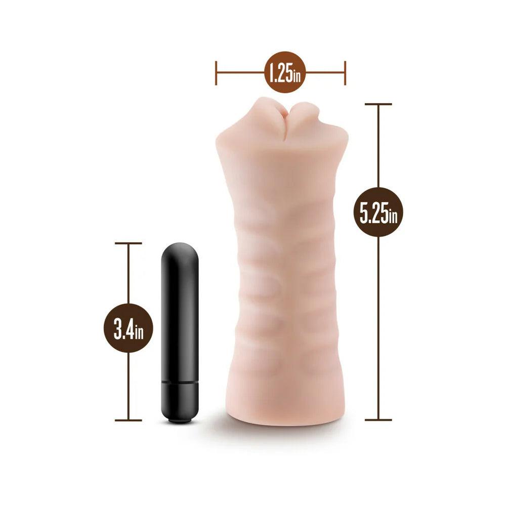 Blush M for Men Skye Oral Stroker with Bullet Vibrator - Buy At Luxury Toy X - Free 3-Day Shipping