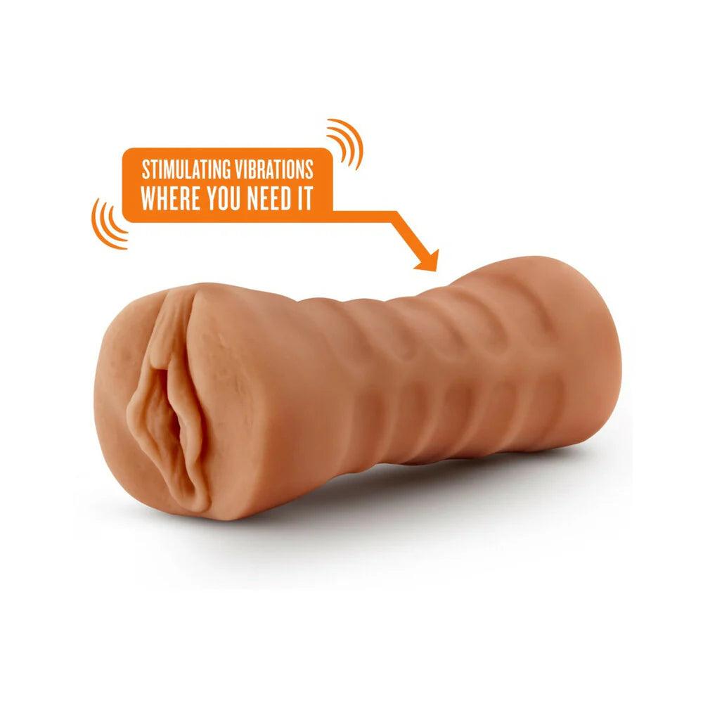 Blush M for Men Sofia Vagina Stroker with Bullet Vibrator - Buy At Luxury Toy X - Free 3-Day Shipping